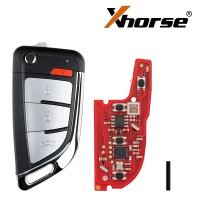 Xhorse XEKF20EN Super Remote Knife Flip 4 Boutons Built-in Super Chip XT57B 5pcs/lot