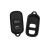 Remote Key Shell 2+1 button for Toyota 5pcs/lot