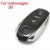 Volkswagen Touareg smart remote key shell 3 buttons