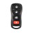 Remote 4 Button (433MHZ) for Nissan TIIDA