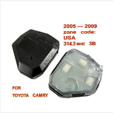 3 Button Remote 314.3MHZ For Toyota Camry