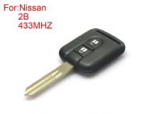 Nissan Elgrand remote key 2 buttons 433 mhz