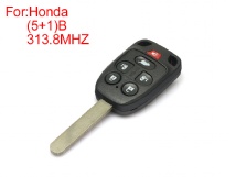 Honda remote key 5+1 buttons 313.8 MHZ