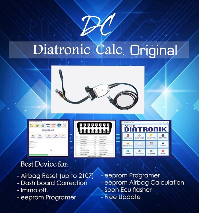 Diatronik Software Display