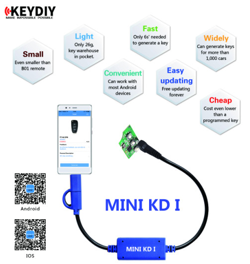 Mini KD Keydiy Key Remote Maker