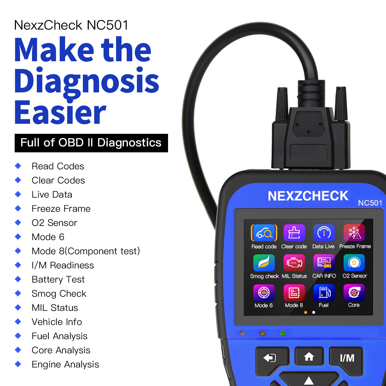 NexzCheck NC501 diagnostic