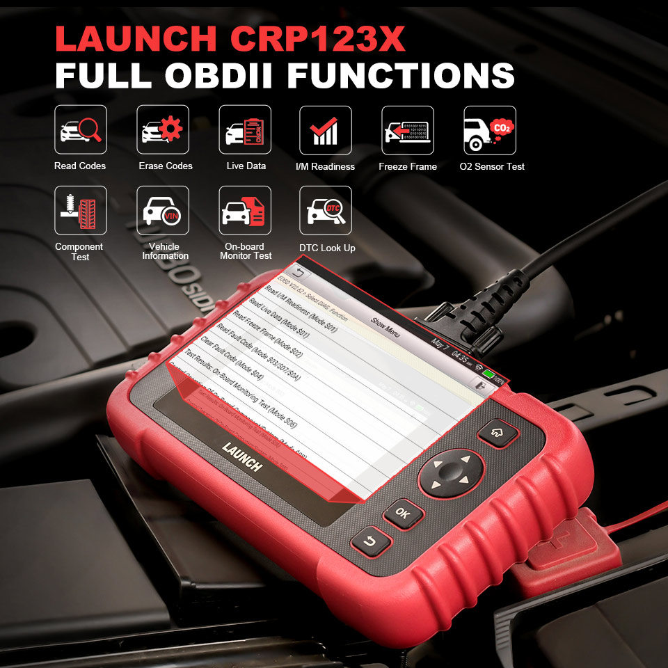 launch crp123x full obdii functions