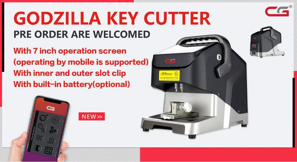 CG CGDI Godzilla Automotive Key Cutting Machine