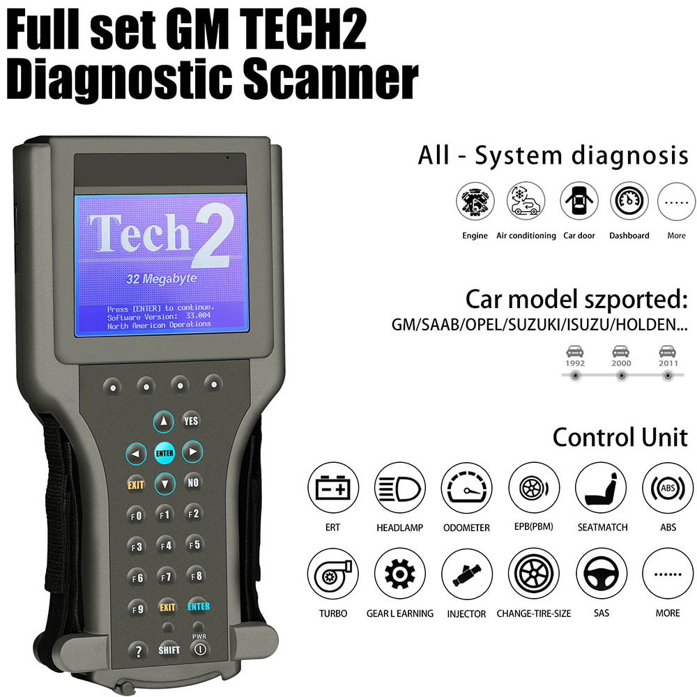 GM TECH2 scanner